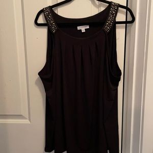 Calvin Klein women’s 3x top with studs